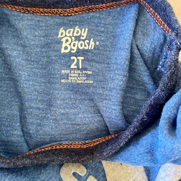 Baby Boy Slogan Long Sleeve Shirt Set | 12M, 2T - Picture 5 of 7